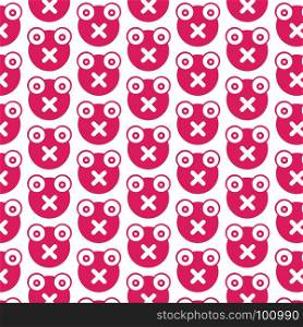 Pattern background Frog Icon