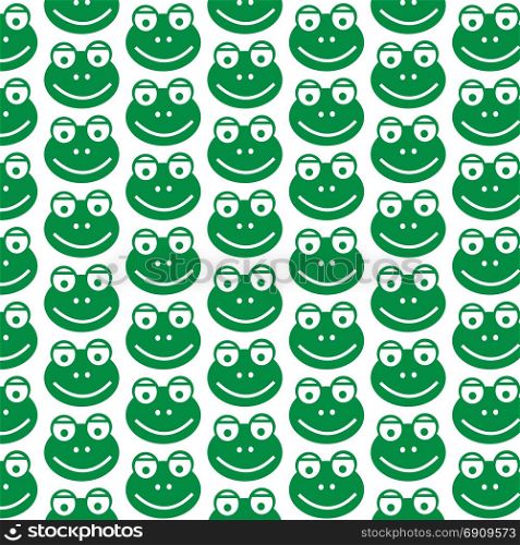 Pattern background frog icon