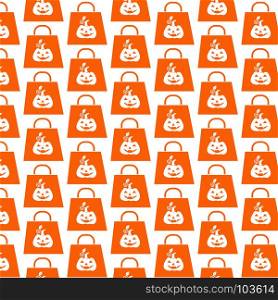 Pattern background Halloween pumpkin icon
