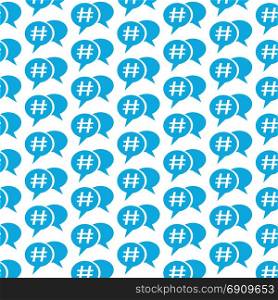 Pattern background Hashtag social media icon