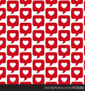 Pattern background Heart icon