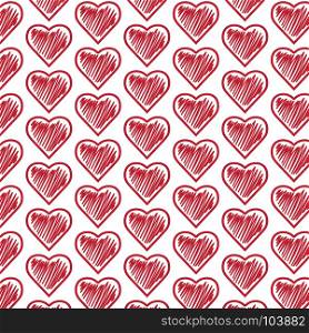 Pattern background Heart Icon