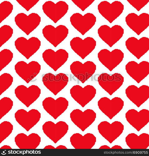 Pattern background Heart Icon