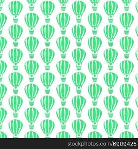 Pattern background Hot air balloon icon
