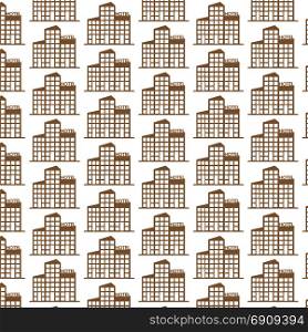 Pattern background hotel icon