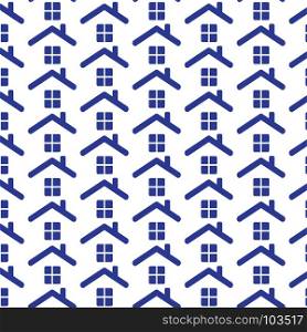 Pattern background house icon