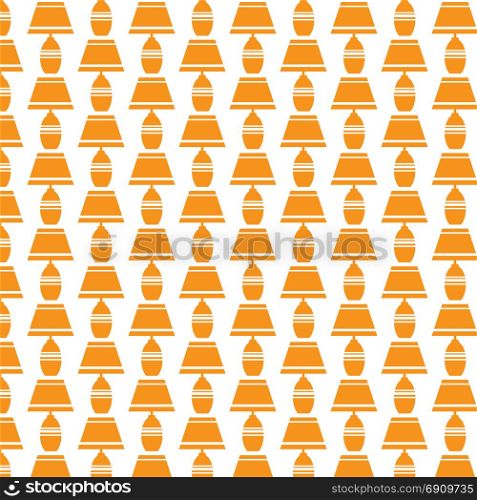 Pattern background household lamp icon