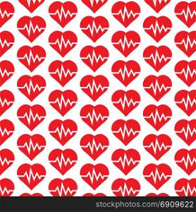 Pattern background Line Heart Icon