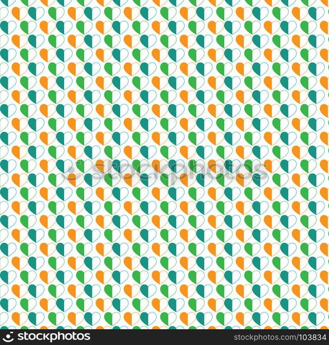 Pattern background Love Heart icon