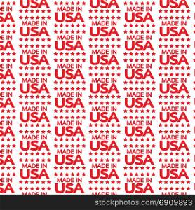Pattern background Made in USA Icon