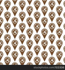 Pattern background Map pointer icon