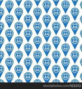 Pattern background Map pointer icon