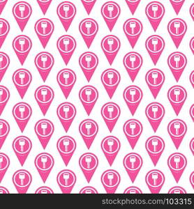 Pattern background Map pointer icon