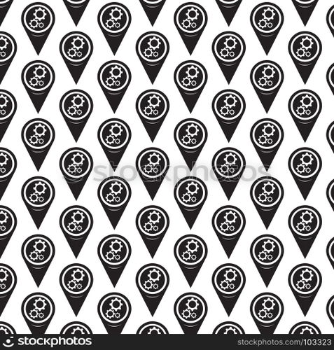 Pattern background Map pointer icon