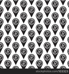 Pattern background Map pointer icon