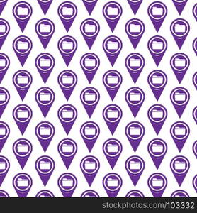 Pattern background Map pointer icon