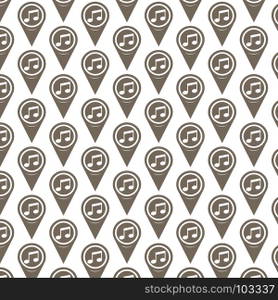 Pattern background Map pointer icon