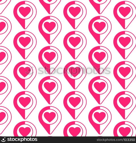 Pattern background Map pointer icon
