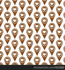 Pattern background Map pointer icon