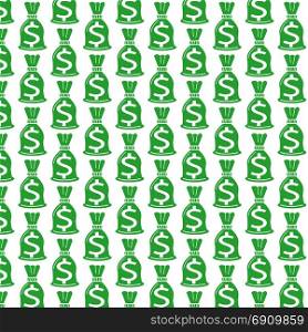Pattern background Money Bag Icon