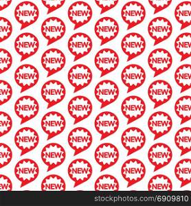 Pattern background New sign icon
