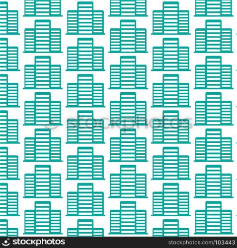Pattern background Office building icon