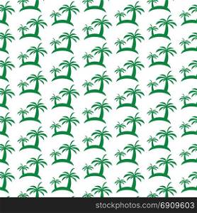 Pattern background Palm Tree icon