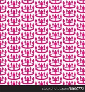 Pattern background People icon