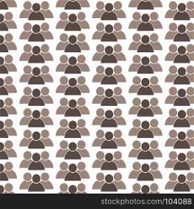 Pattern background person icon