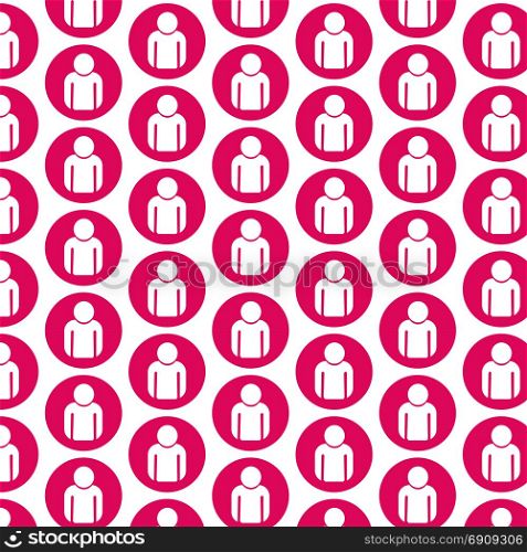 pattern background Person User sign icon