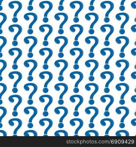 Pattern background Question mark icon