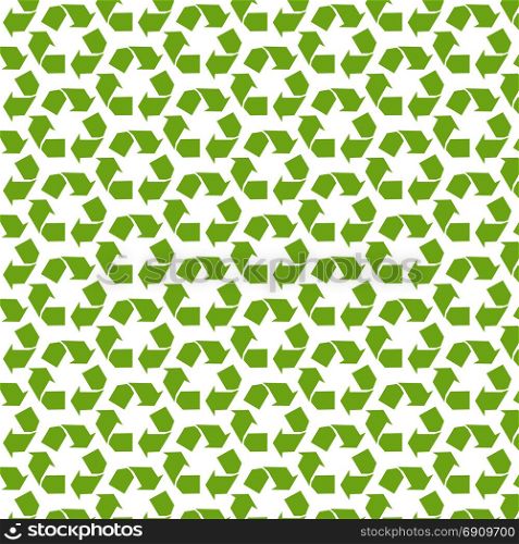 Pattern background Recycle icon