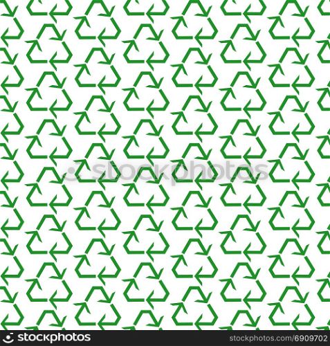 Pattern background Recycle icon