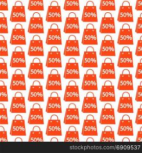 Pattern background sale shopping bag icon