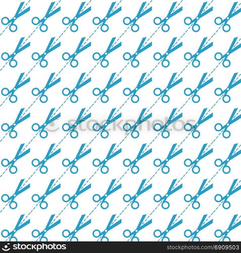 Pattern background Scissors icon