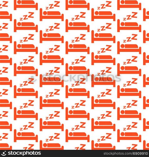 Pattern background sleeping icon