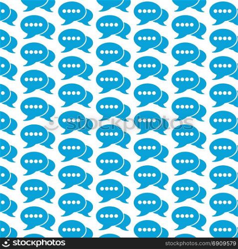 Pattern background Speech bubbles icon