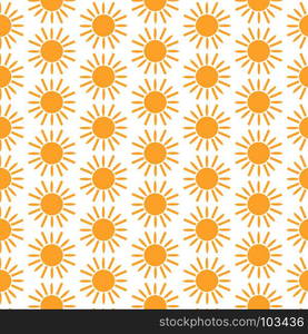 Pattern background Sun Icon