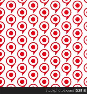 Pattern background target bubble icon