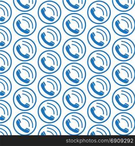pattern background Telephone receiver icon