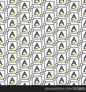 Pattern background Text edit letter icon