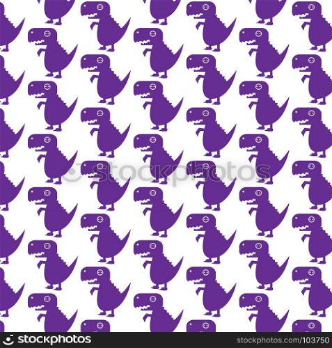 Pattern background Tyrannosaurus dinosaur icon