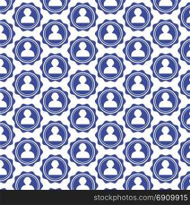 Pattern background user human person icon