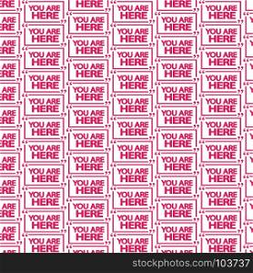 Pattern background You are here icon