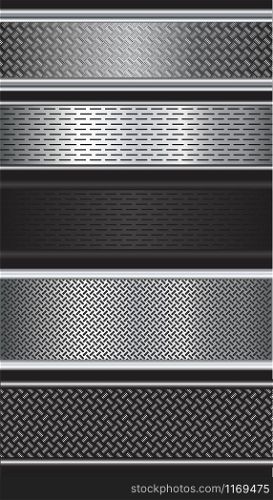 Pattern of metal texture background