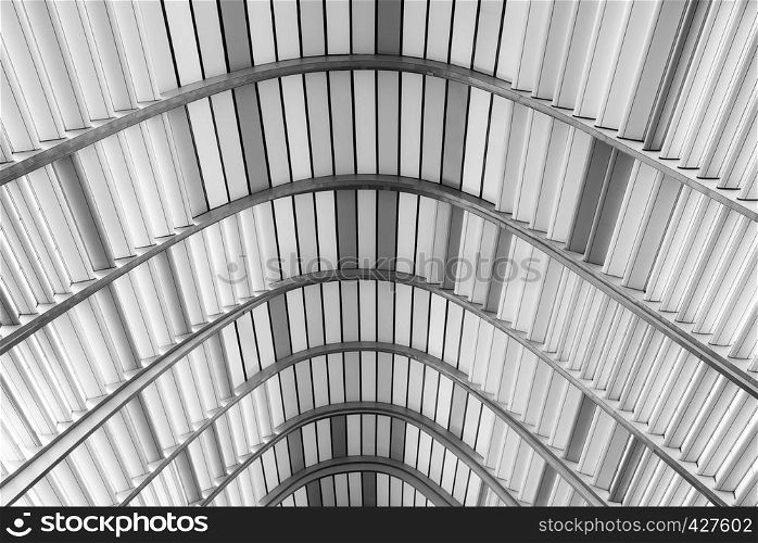 Pattern of roof, gray color tone. Architecture, Abstract background.