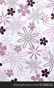 pattern paper background with flowers