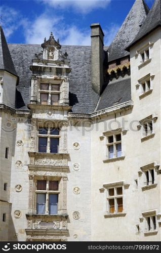 PAU, FRANCE - CIRCA JULY 2015 Chateau de Pau