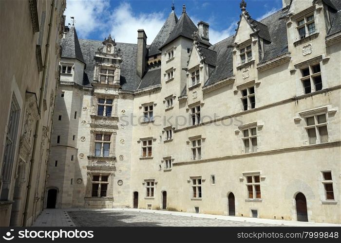 PAU, FRANCE - CIRCA JULY 2015 Inside Chateau de Pau