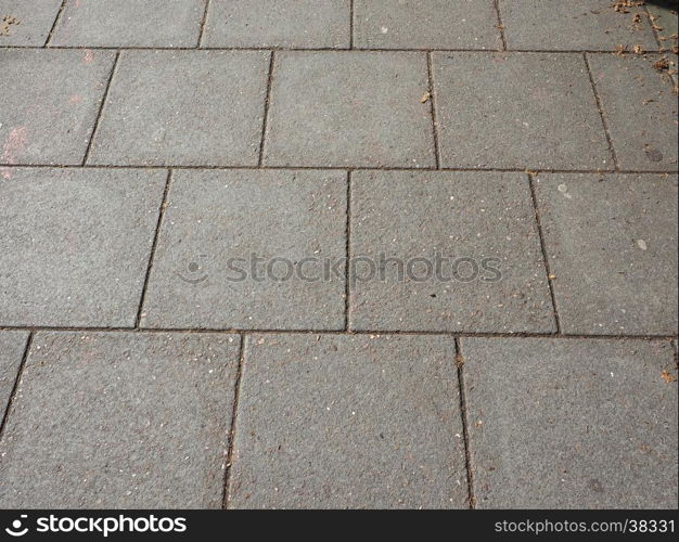 Pavement aka Sidewalk. A concrete pavement sidewalk path for pedestrians